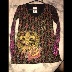 Really nice long sleeve Christian Audigier!!!